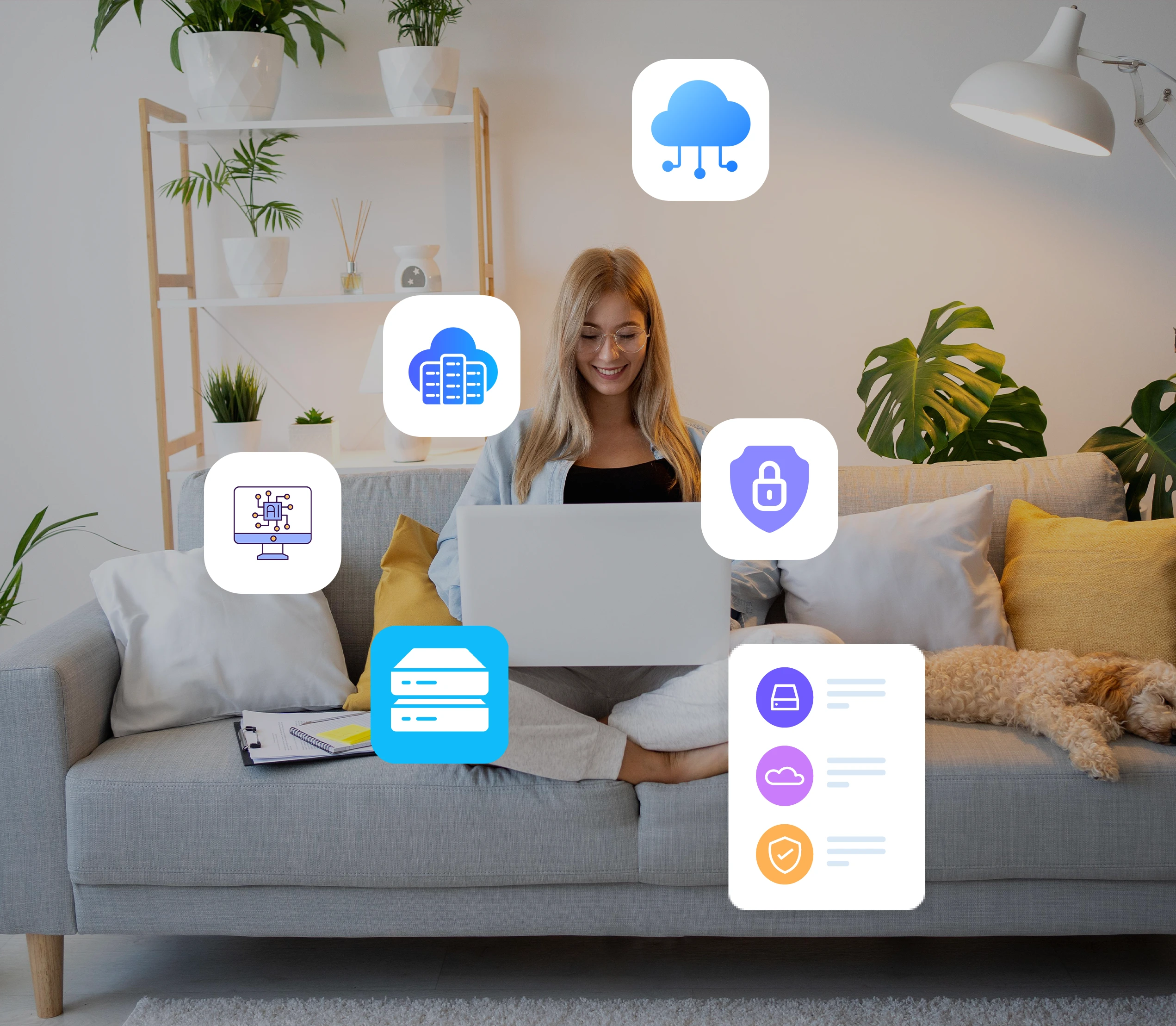 NetForChoice team and data center