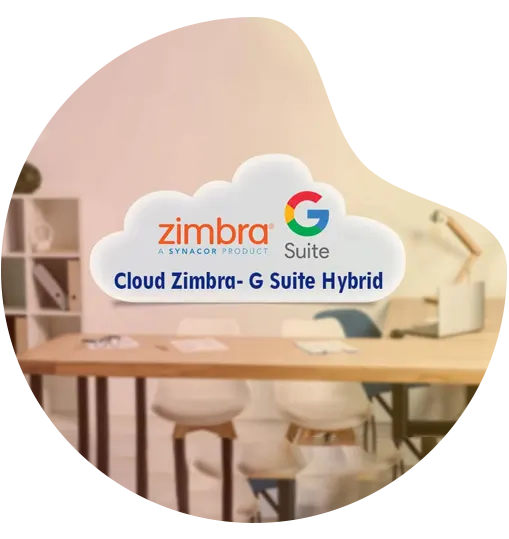 Zimbra G Suite hybrid services