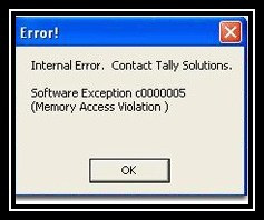 internal error c0000005 Memory Access Violation