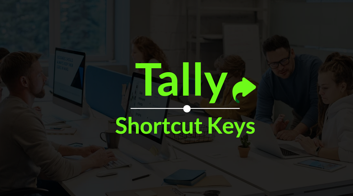 keyboard shortcut keys tally.erp 9