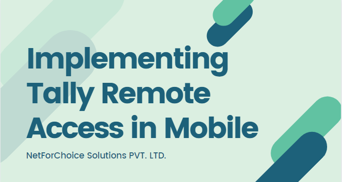 Implementing Tally Remote Access in Mobile