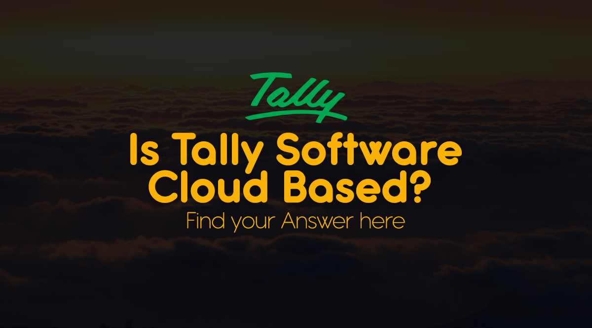 is tally software cloud based