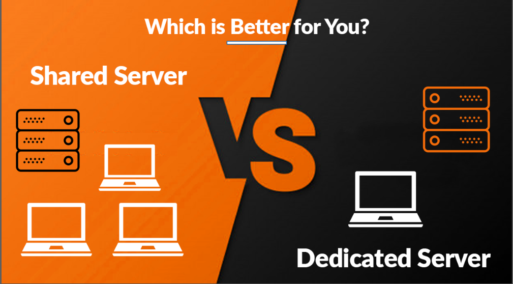 Shared Vs dedicated hosting