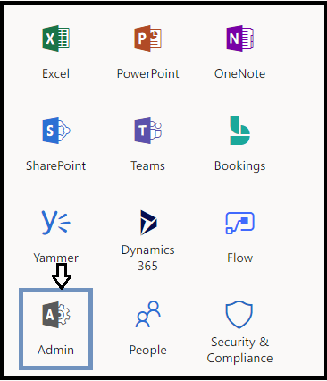 Microsoft Admin Center