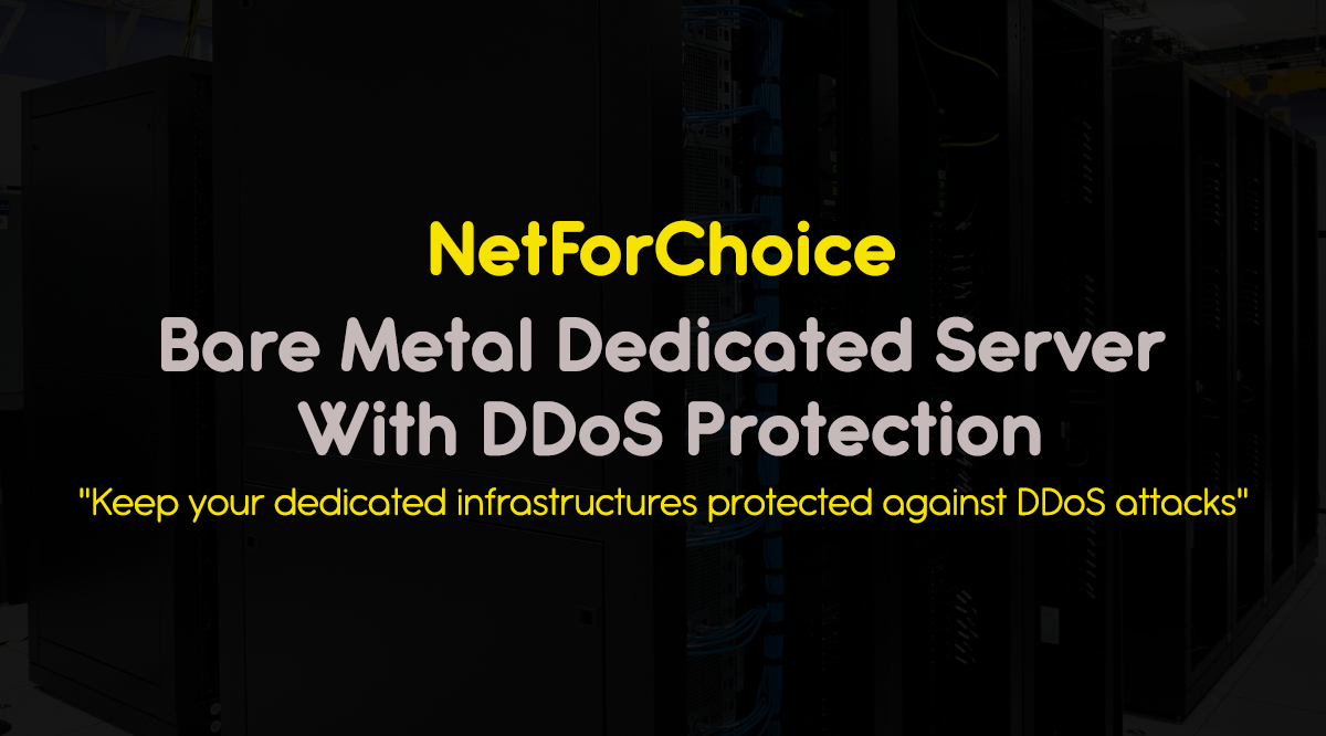 bare metal dedicated server with DDoS Protection