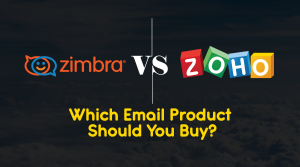 key difference between zoho and zimbra