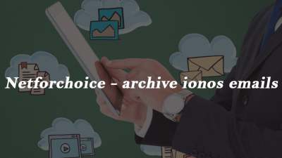 How to archive IONOS email data