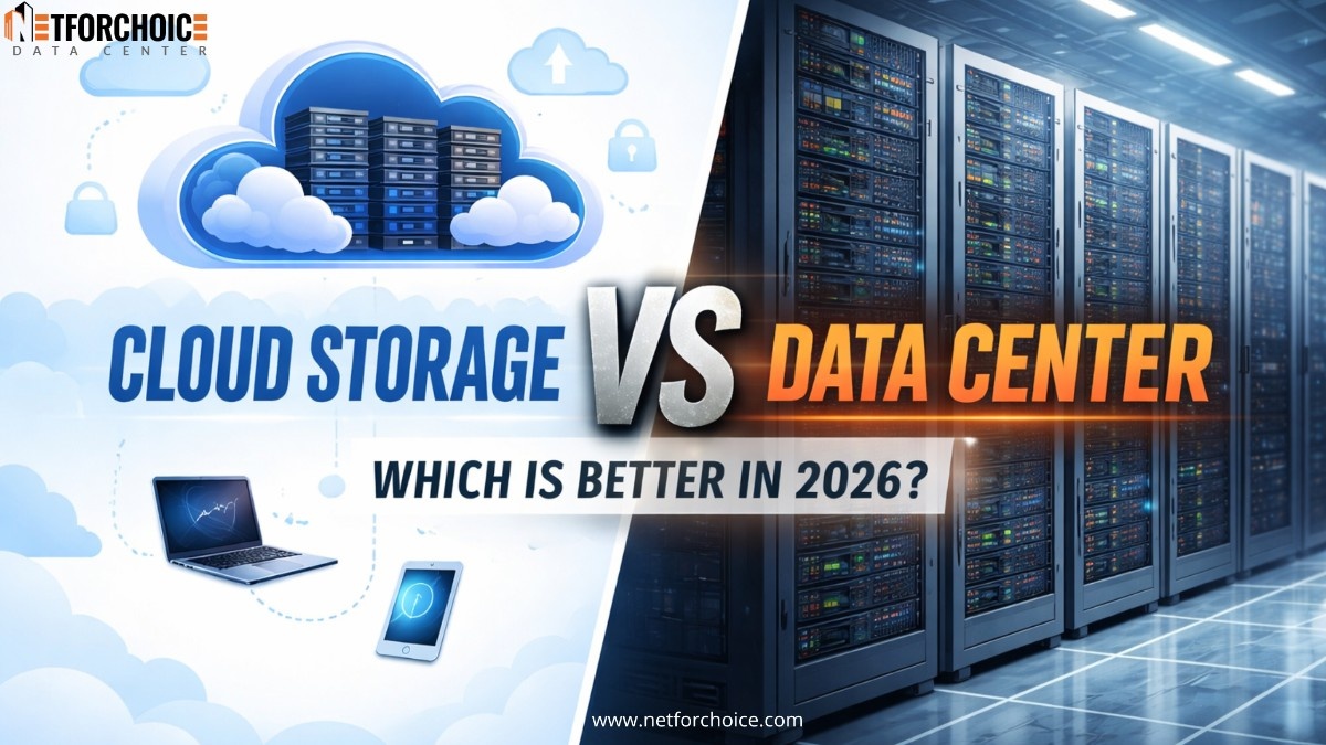 Cloud storage vs data center
