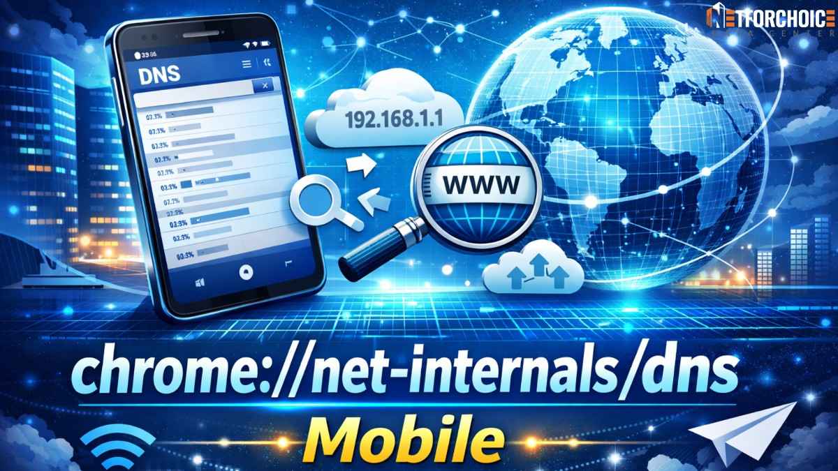 chrome net internals dns mobile