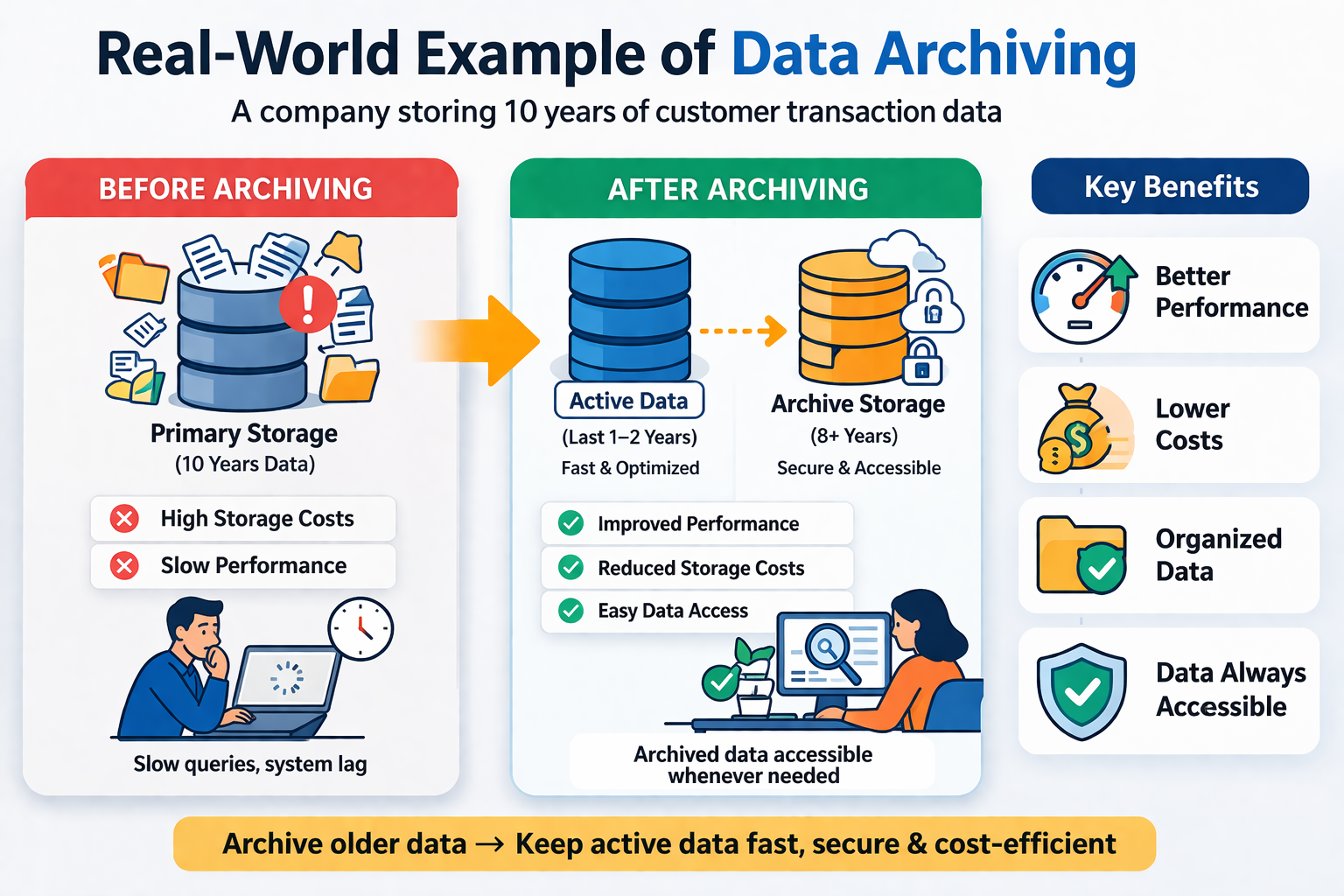 Real-World Example of Data Archiving