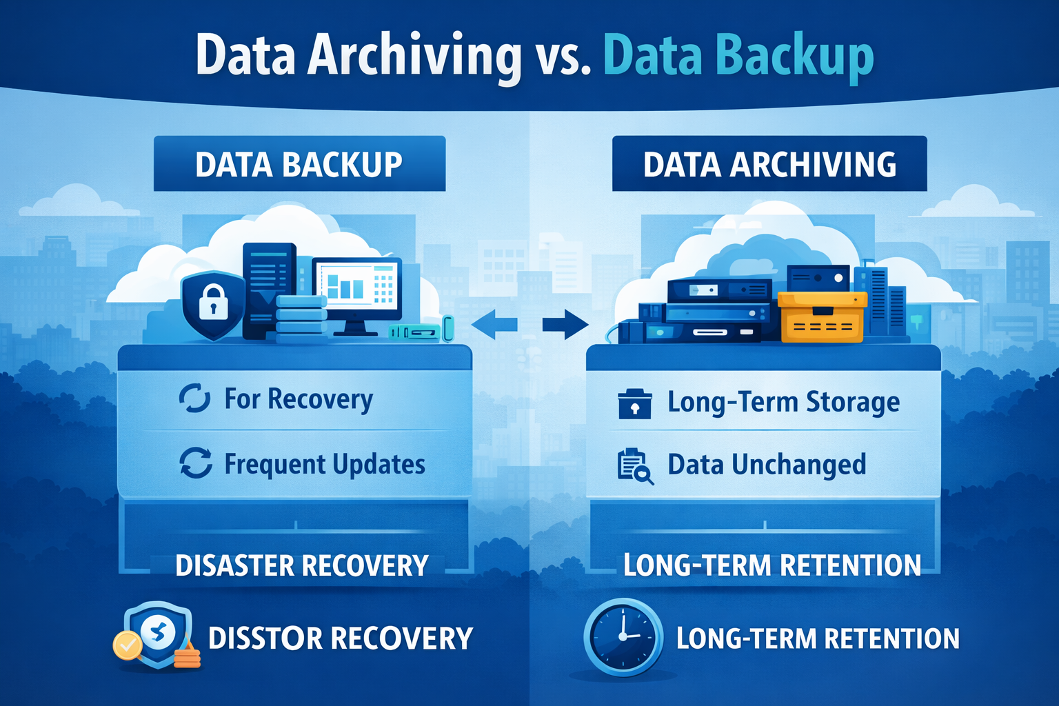 Data Archiving vs Data Backup
