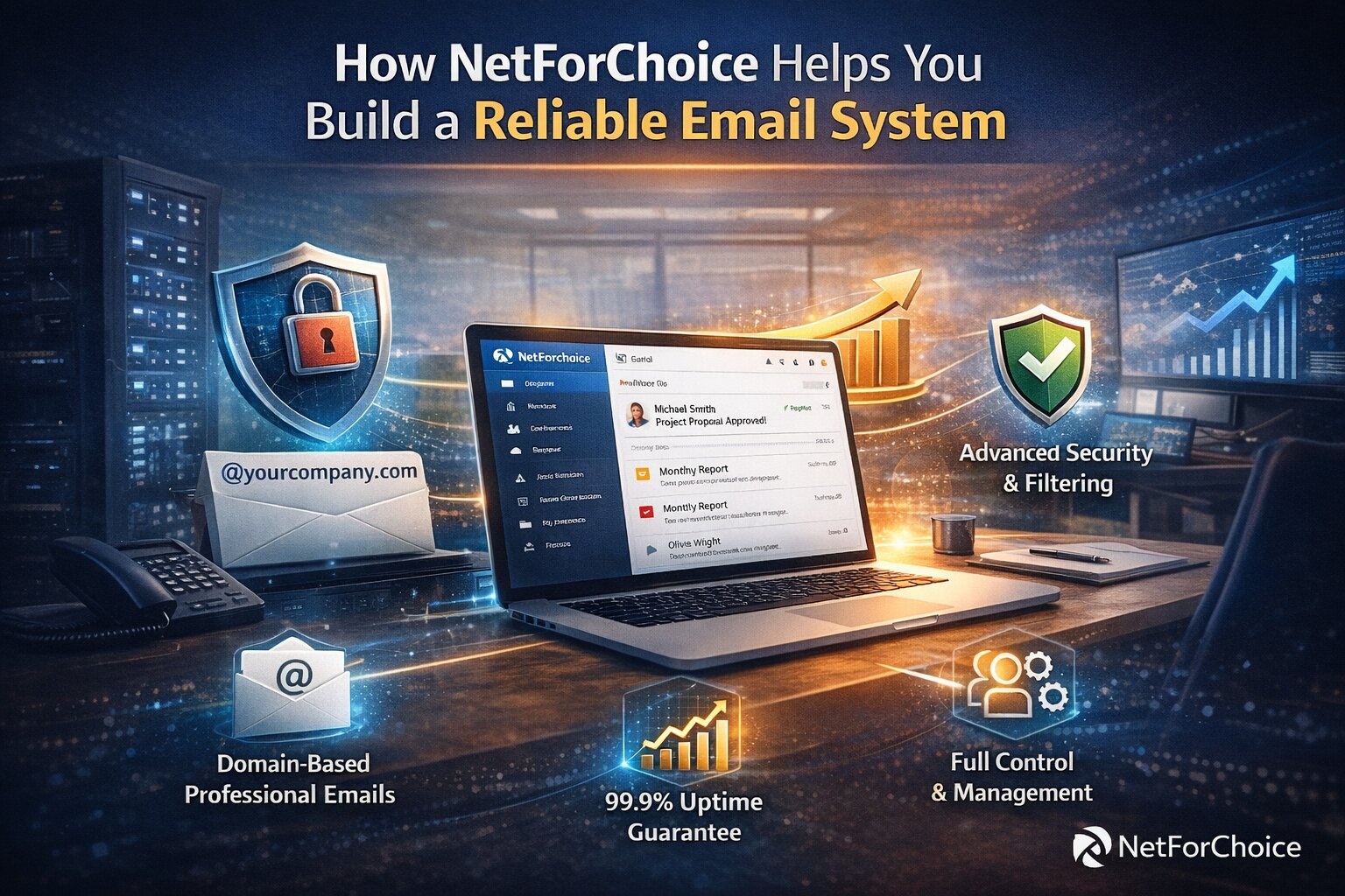 How NetForChoice Helps You Build a Reliable Email System